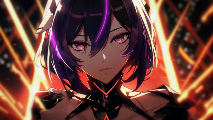 Acheron from Honkai: Star Rail in 4K