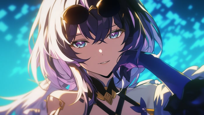Acheron from Honkai: Star Rail in 4K