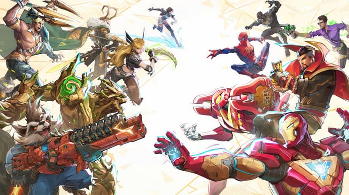 Marvel Rivals Characters Assemble
