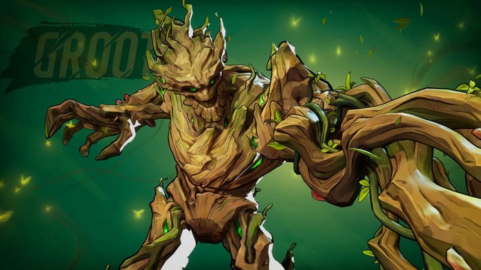 Groot in Marvel Rivals 4K