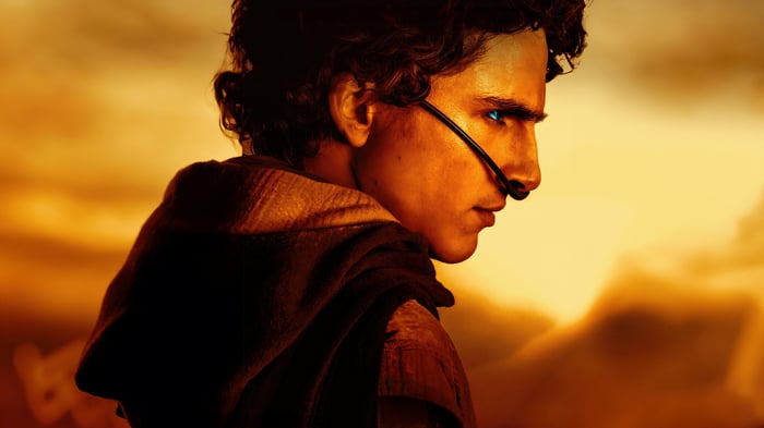 Timothee Chalamet as Paul Atreides in Dune: Part 2 4K