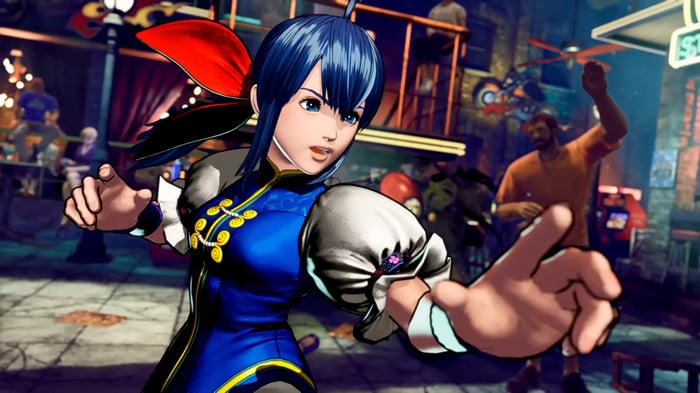 Hotaru Futaba in Fatal Fury: City of the Wolves 4K