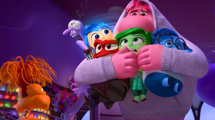 Inside Out 4K: Fear, Joy, Disgust, Anger, Sadness, and Embarrassment
