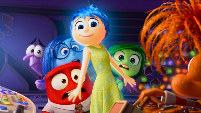 Inside Out 4K: Joy, Sadness, Anger, Fear, and Disgust