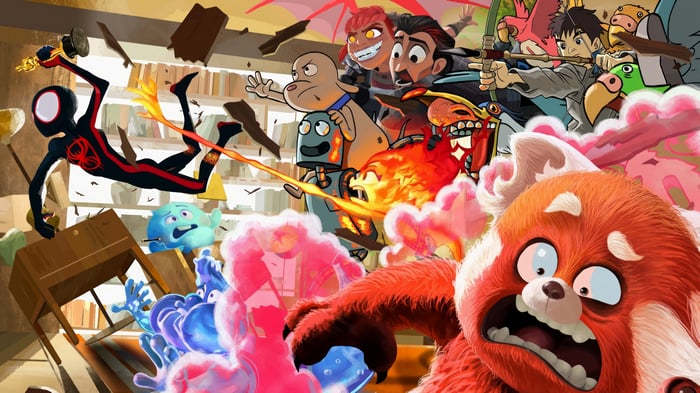 Miles Morales, Turning Red, Nimona, and more characters