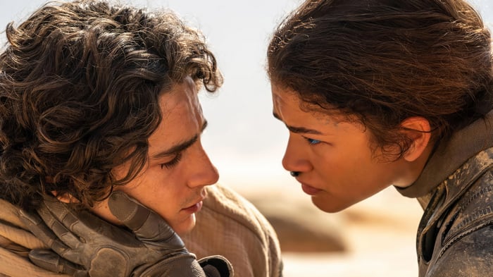 Dune: Part 2 - Timothee Chalamet and Zendaya 4K