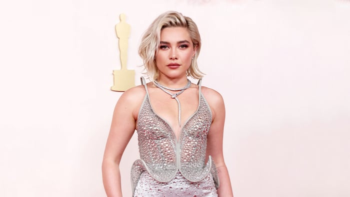 Florence Pugh at the Oscars 4K