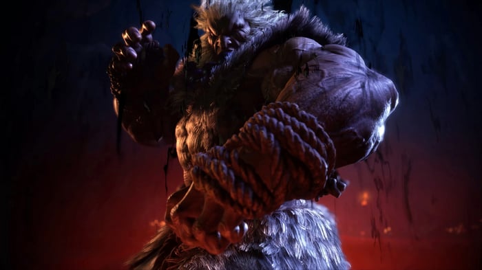 Akuma from Street Fighter 6 in 4K