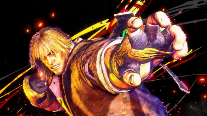 Ken Masters from Street Fighter 6 in 4K