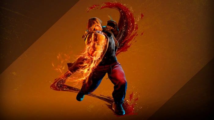 Ken Masters from Street Fighter 6 in 4K