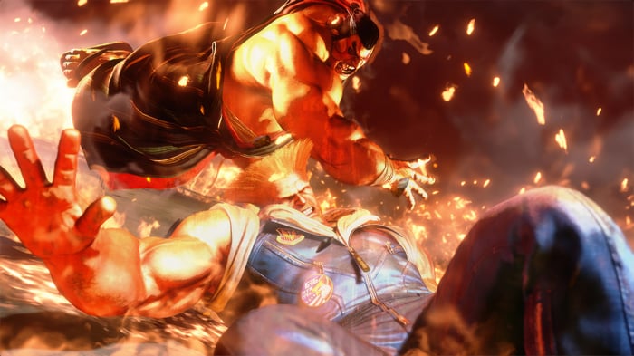 E. Honda fighting in Street Fighter 6 4K
