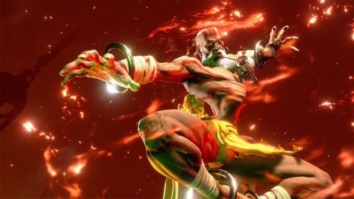 Dhalsim in Street Fighter 6