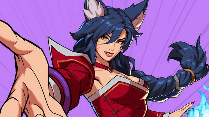 Ahri from League of Legends in 4K