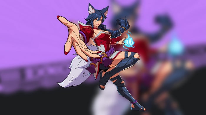 Ahri from League of Legends 4K