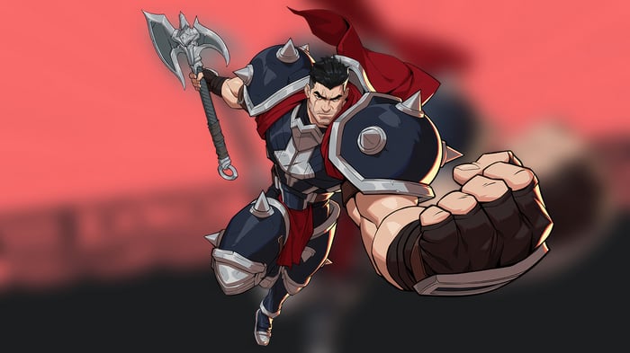 Darius from League of Legends in 4K