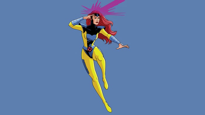 Jean Grey from X-Men 97 in 4K