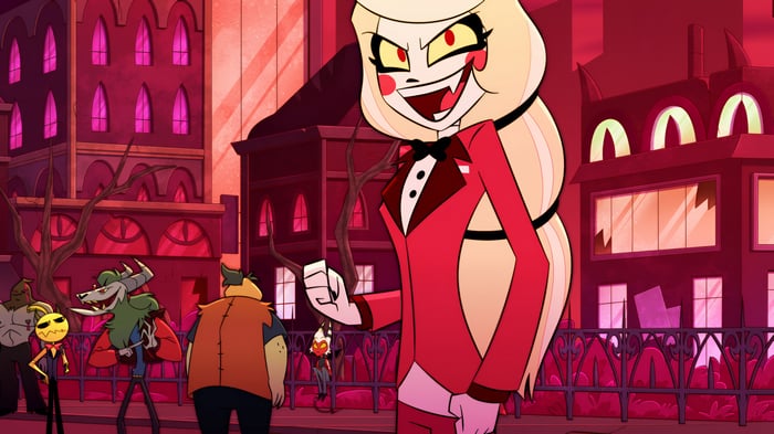 Charlie Morningstar in Hazbin Hotel 4K