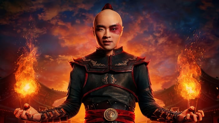 Zuko from Avatar: The Last Airbender 4K