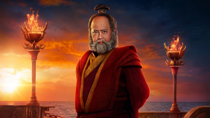 Uncle Iroh from Avatar: The Last Airbender 4K