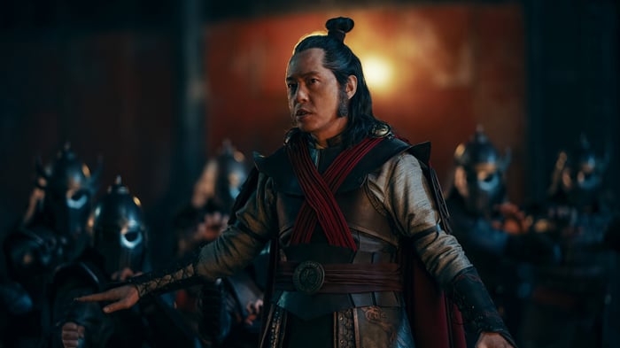 Commander Zhao in Avatar: The Last Airbender 4K