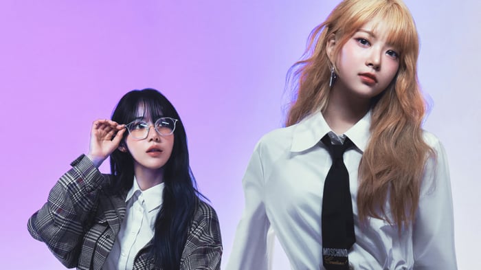 LE SSERAFIM's Eunchae and Sakura in 4K