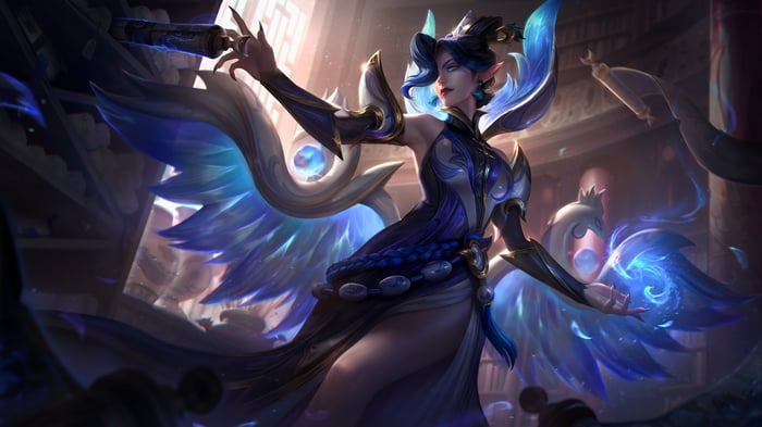 Morgana from League of Legends 4K