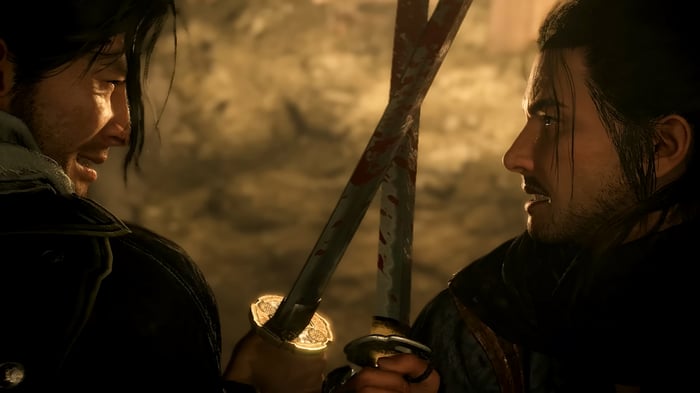 Rise of the Ronin: Two warriors with katanas