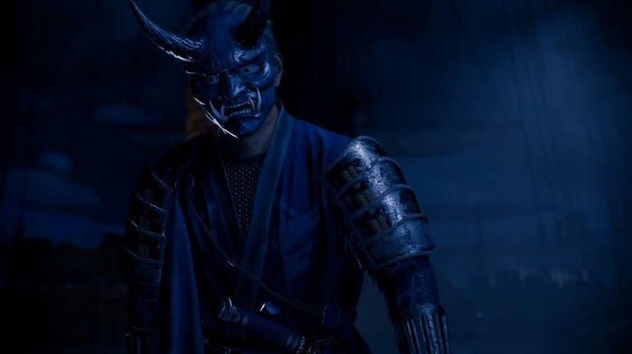 Rise of the Ronin Oni Mask 4K