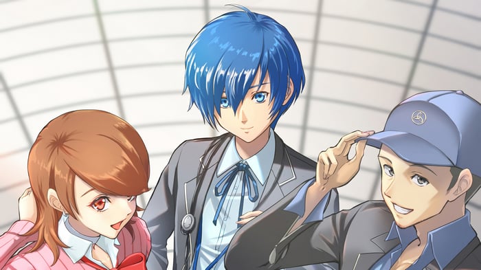 Persona 3 Reload: Makoto, Yukari, and Junpei
