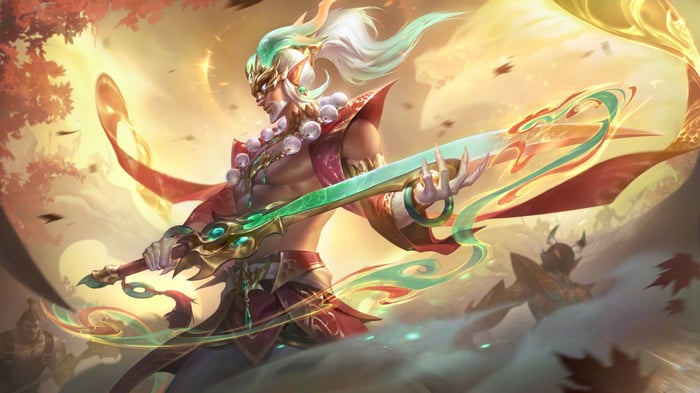 Heavenscale Master Yi from League of Legends 4K