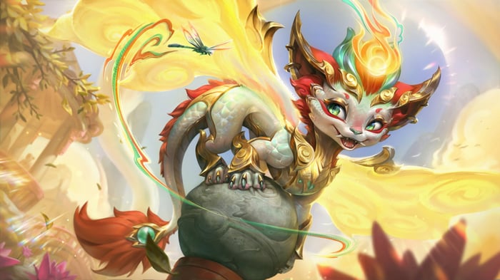 Heavenscale Smolder from League of Legends 4K