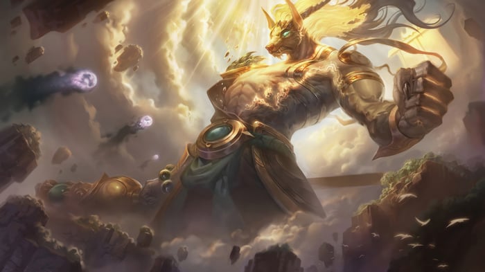 Nasus from League of Legends 4K