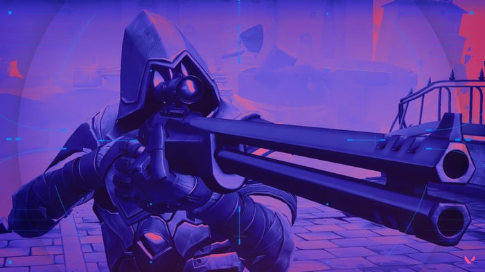 Valorant Omen with Sniper Rifle 4K