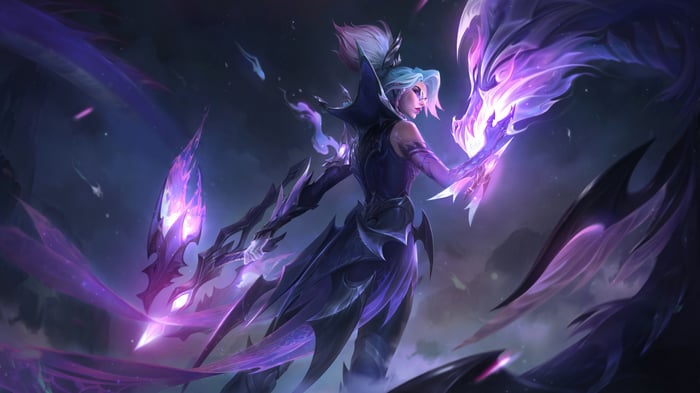 Dragonmancer Vayne Splash Art 4K