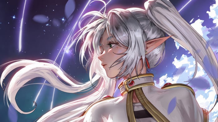 Frieren from Sousou no Frieren in 4K