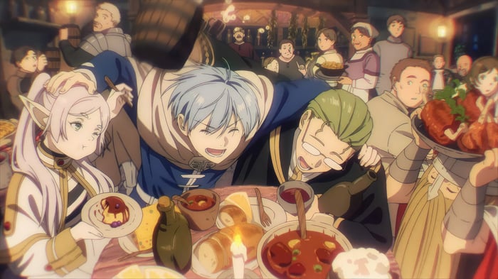 Sousou no Frieren: A Festive Gathering