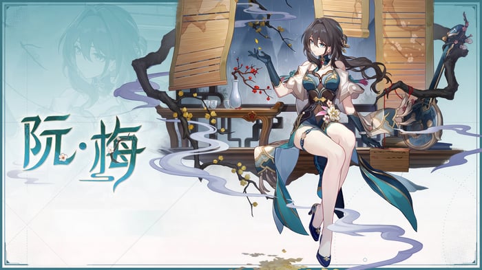 Ruan Mei in Honkai: Star Rail 4K