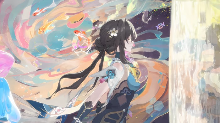 Ruan Mei from Honkai: Star Rail in 4K