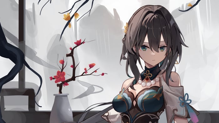Ruan Mei from Honkai: Star Rail in 4K