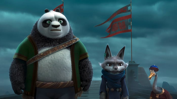 Kung Fu Panda 4 characters