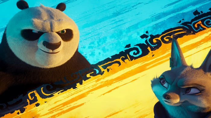 Kung Fu Panda 4: Po and Zhen