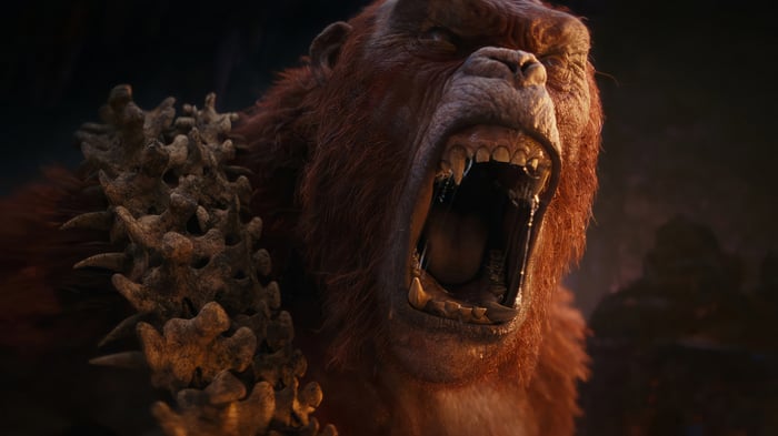 Skar King from Godzilla x Kong: The New Empire 4K