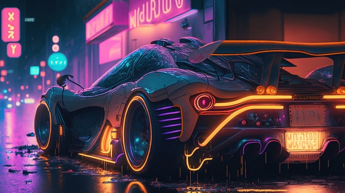 Sports Car 4K