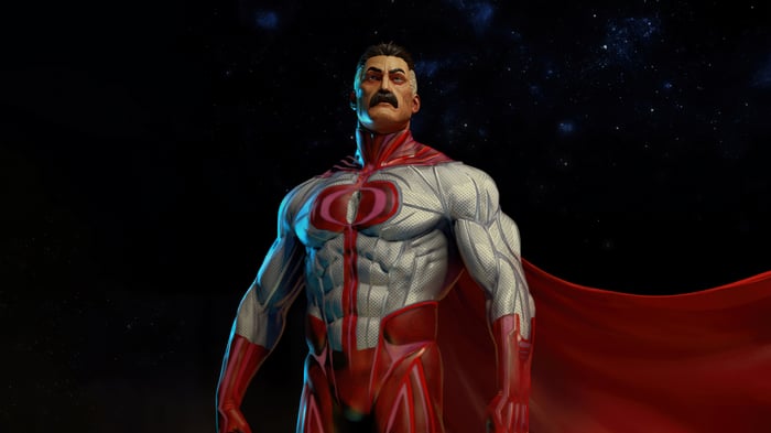 Omni-Man from Invincible 4K