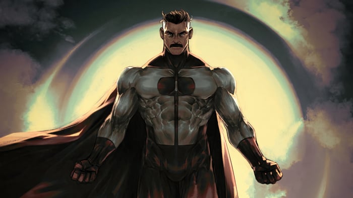 Omni-Man from Invincible TV Series 4K