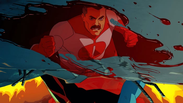 Omni-Man from Invincible in 4K