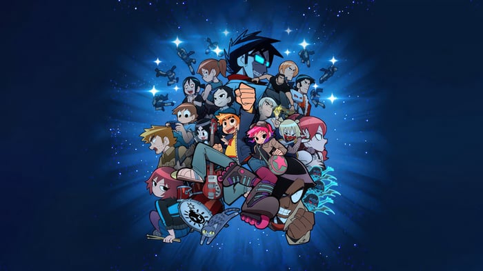 Scott Pilgrim Takes Off 4K