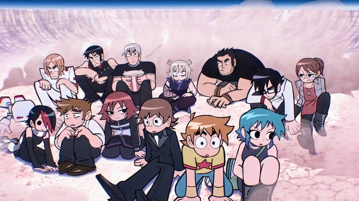 Scott Pilgrim Takes Off 4K