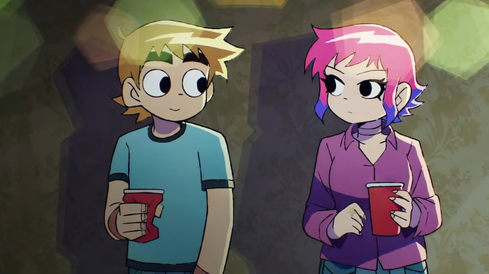 Scott Pilgrim Takes Off: Scott and Ramona