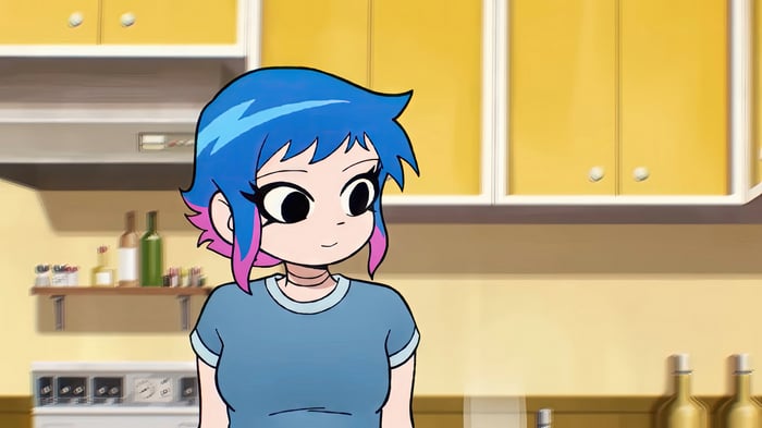 Ramona Flowers in Scott Pilgrim Takes Off 4K